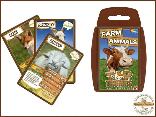 Top Trumps - Farm Animals - Muddleit - The Forgotten Toy Shop