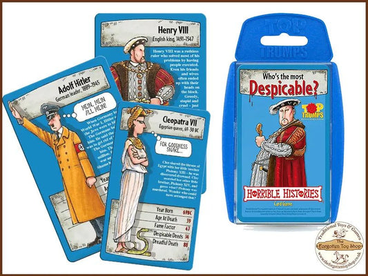 Top Trumps - Horrible Histories - Muddleit - The Forgotten Toy Shop