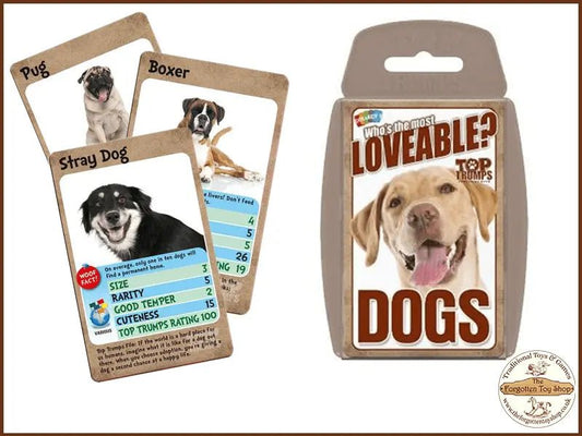 Top Trumps - Loveable Dogs - Muddleit - The Forgotten Toy Shop
