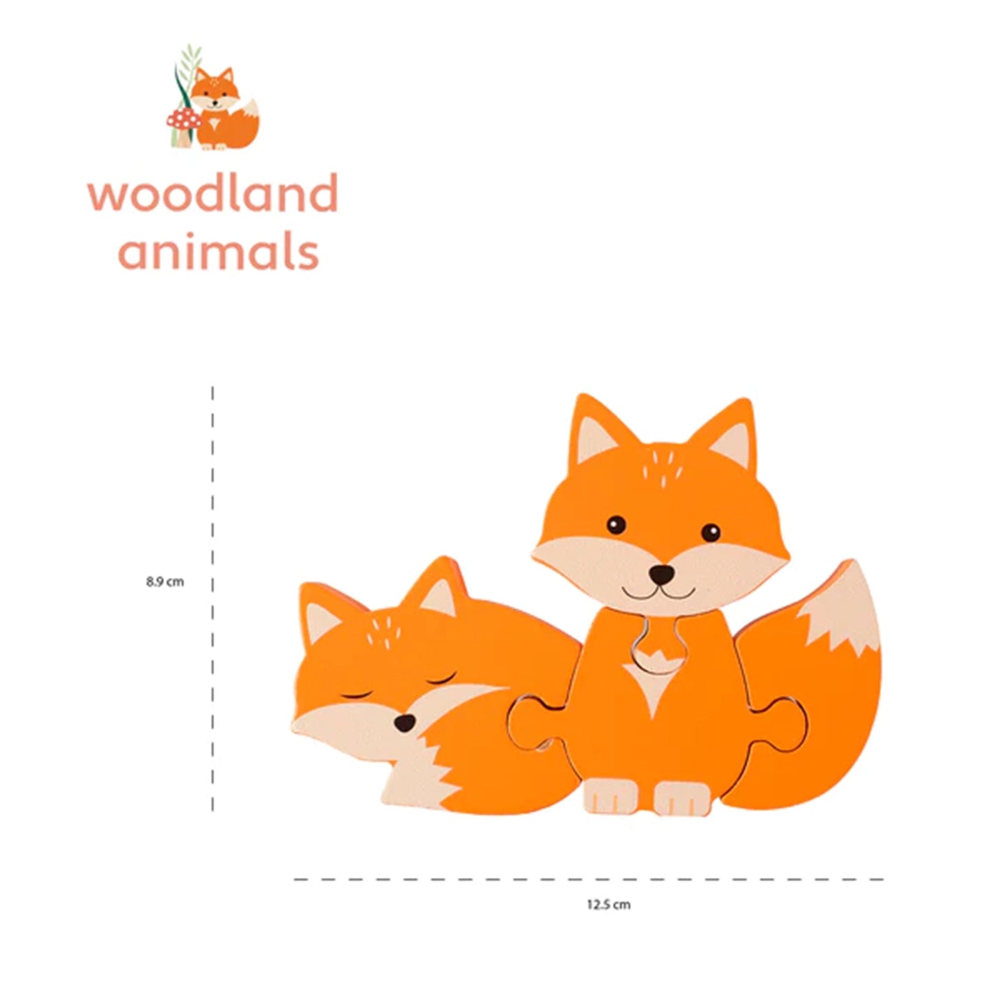 Woodland Fox Puzzle - Orange Tree Toys - The Forgotten Toy Shop